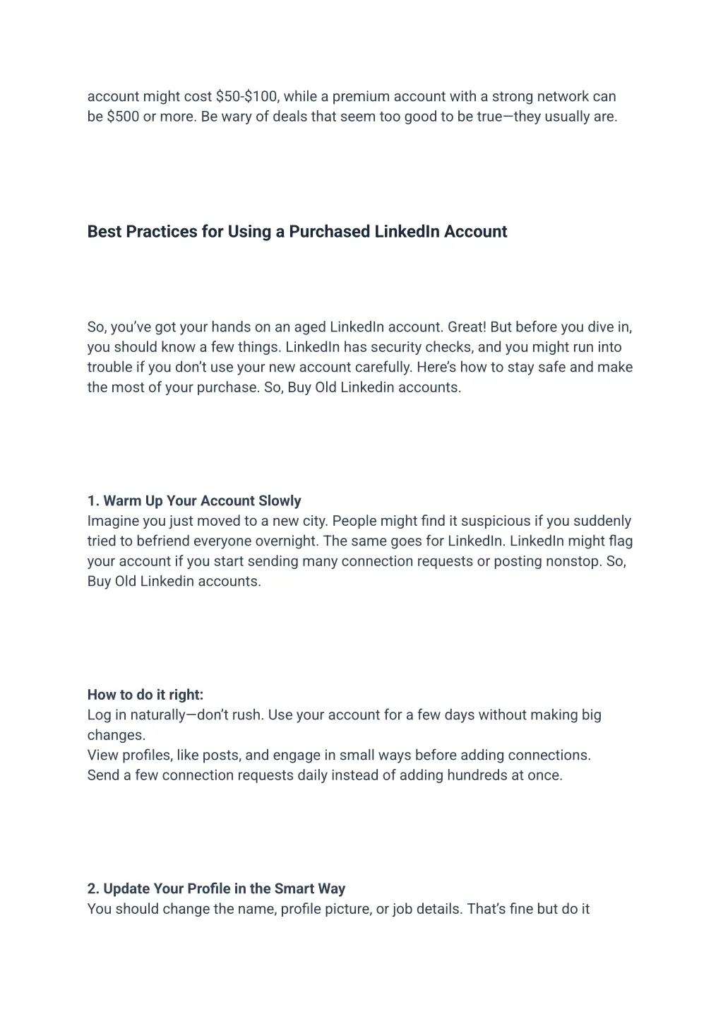 account might cost 50 100 while a premium account