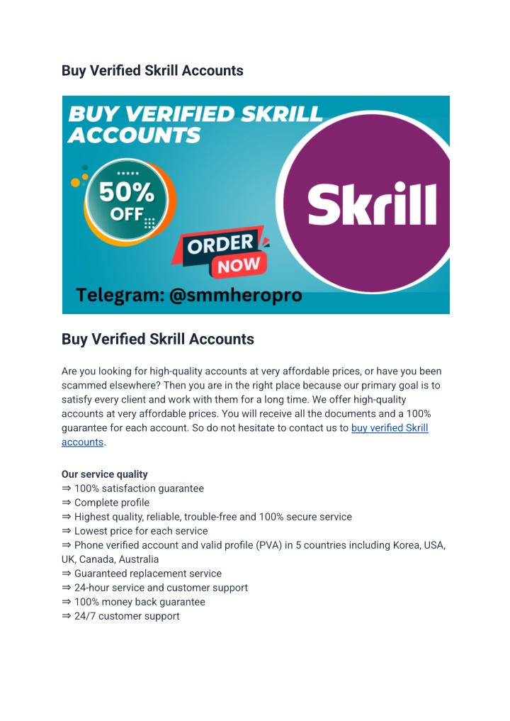 buy verified skrill accounts