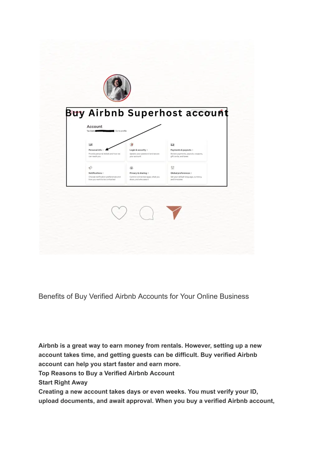 benefits of buy verified airbnb accounts for your