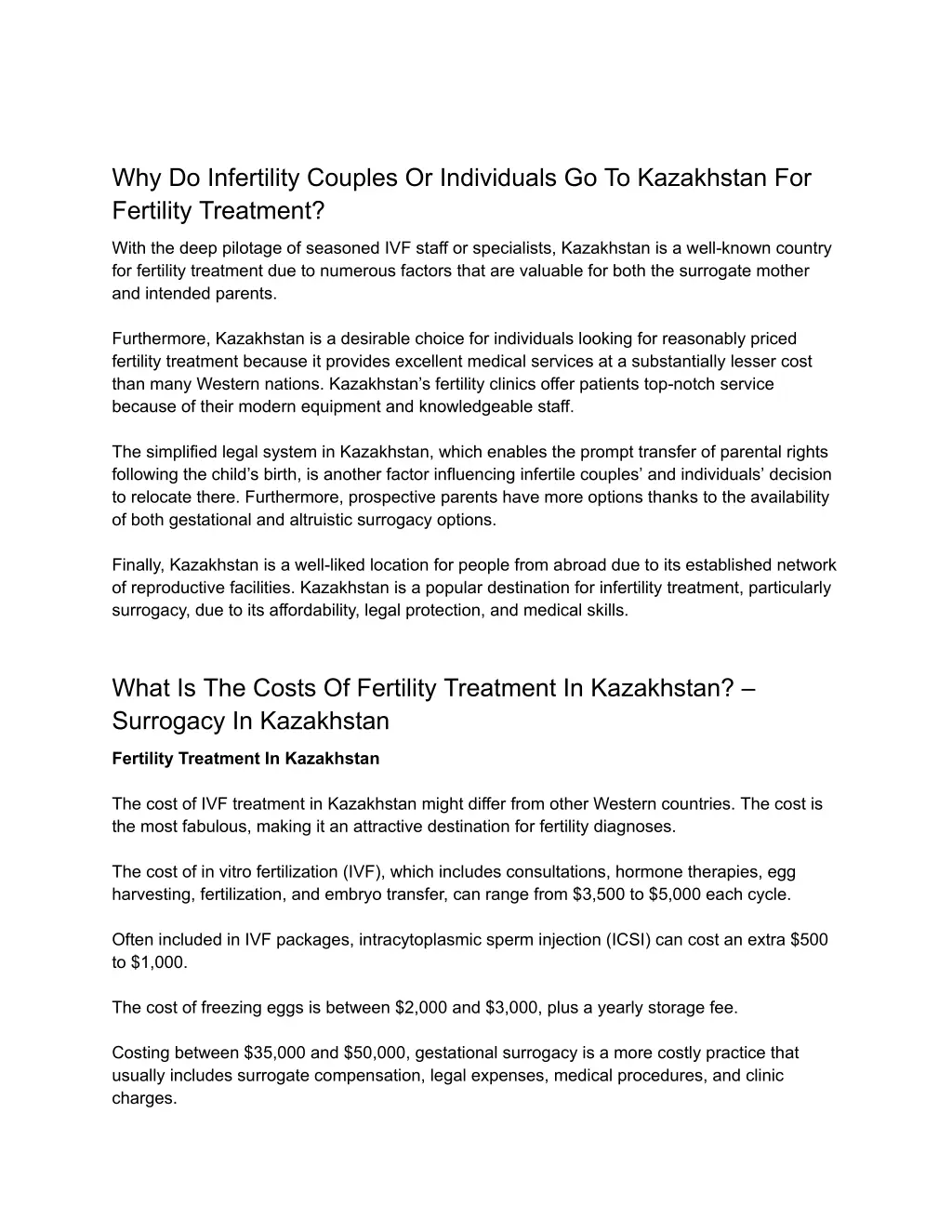why do infertility couples or individuals