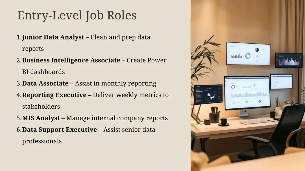 entry level job roles