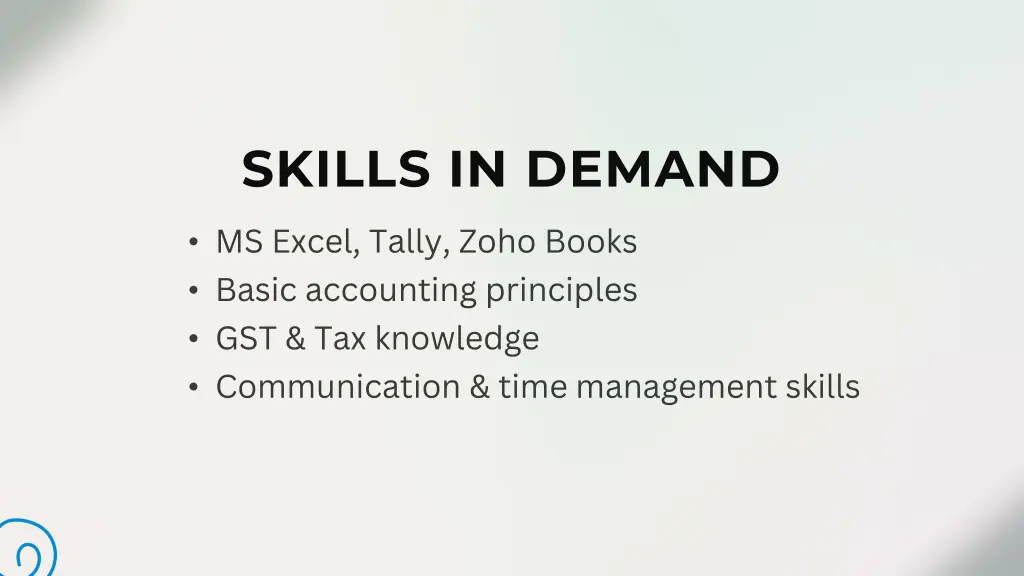 skills in demand