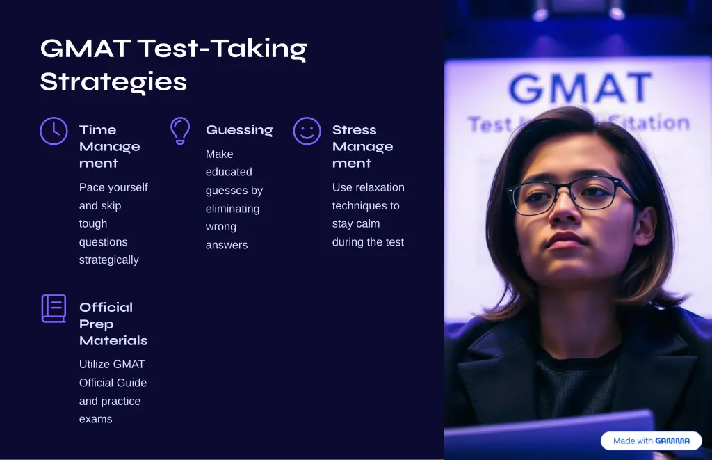 gmat test taking strategies