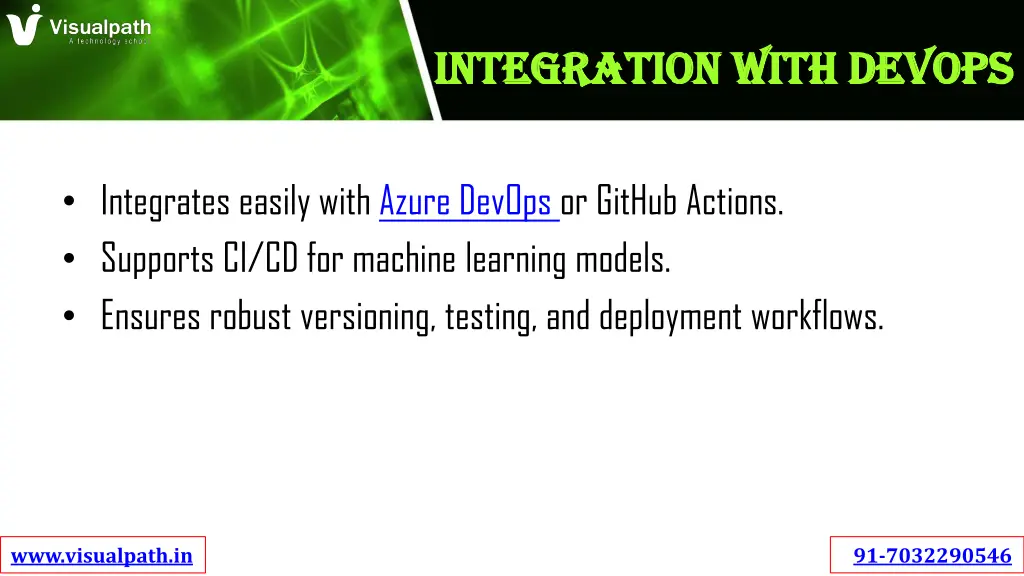 integration with devops integration with devops