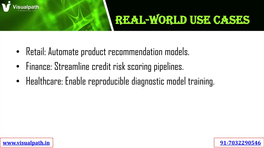 real real world use cases world use cases