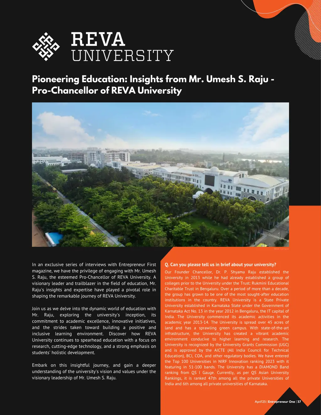 pioneering education insights from mr umesh
