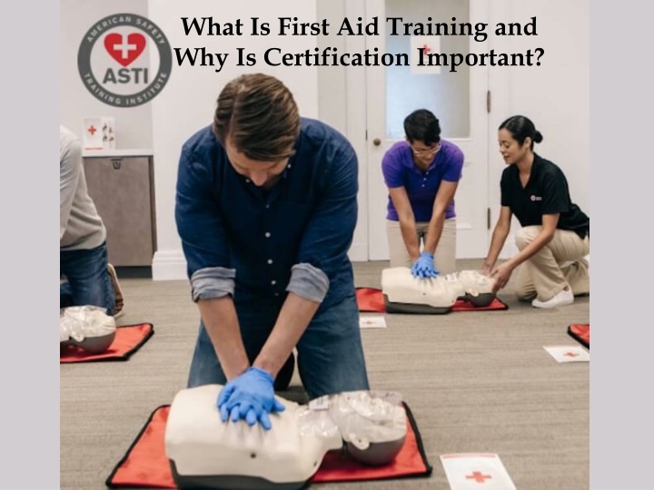 what is first aid training