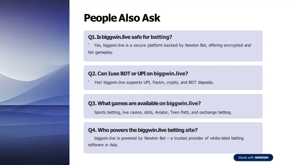 people also ask