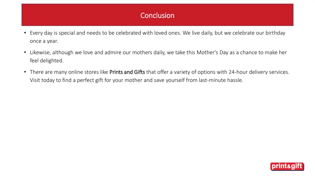 conclusion conclusion