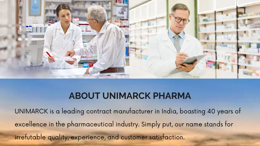 about unimarck pharma