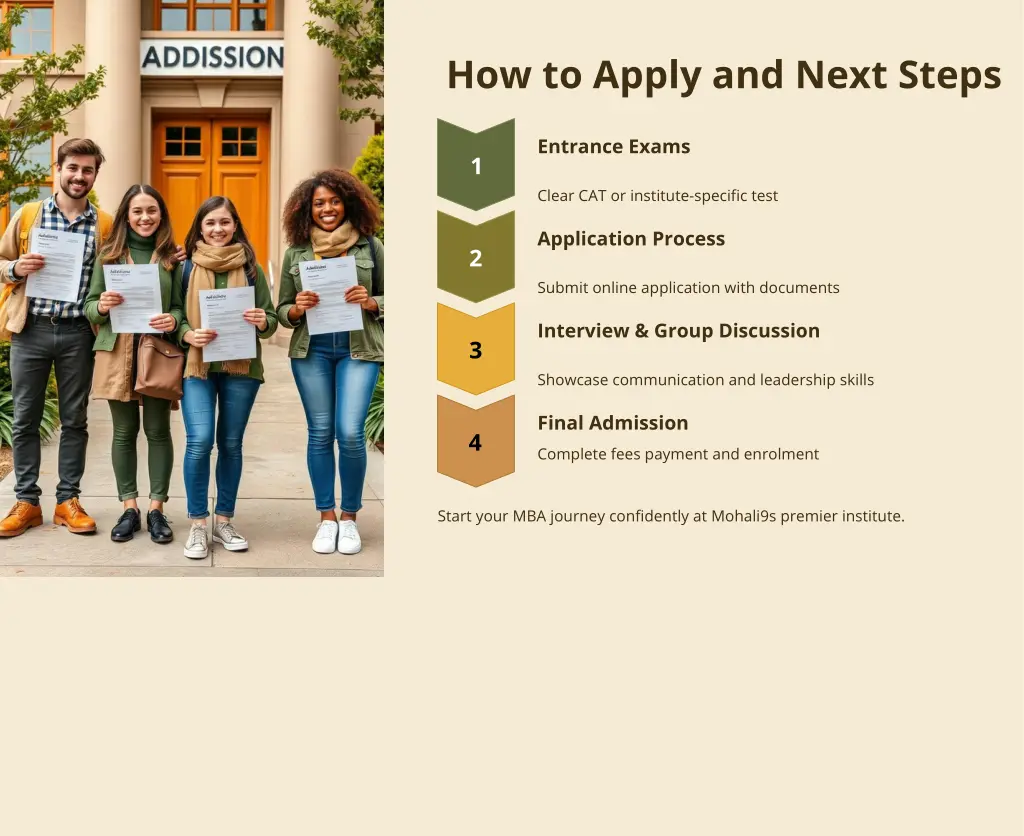 how to apply and next steps