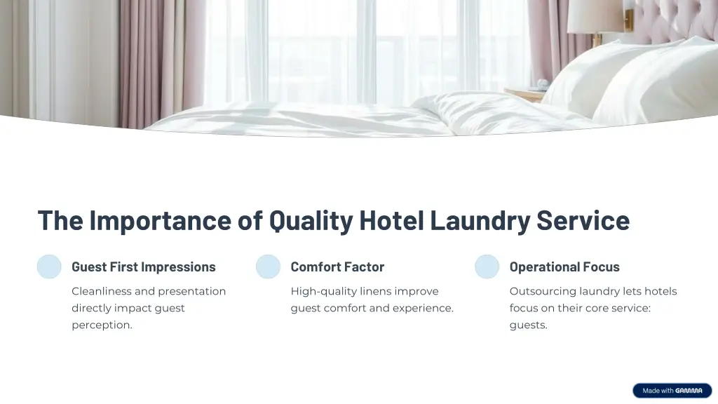 the importance of quality hotel laundry service