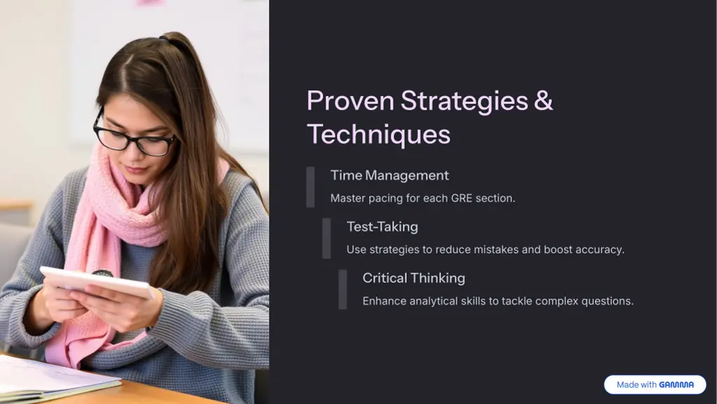 proven strategies techniques