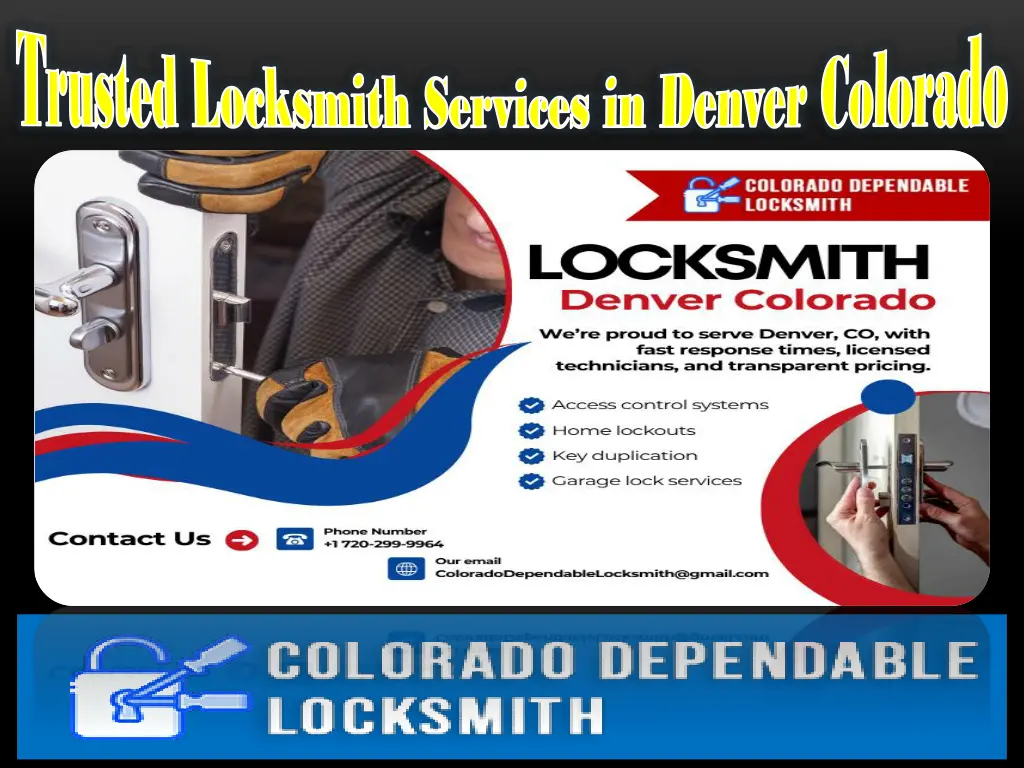 trusted locksmith services in denver colorado 2