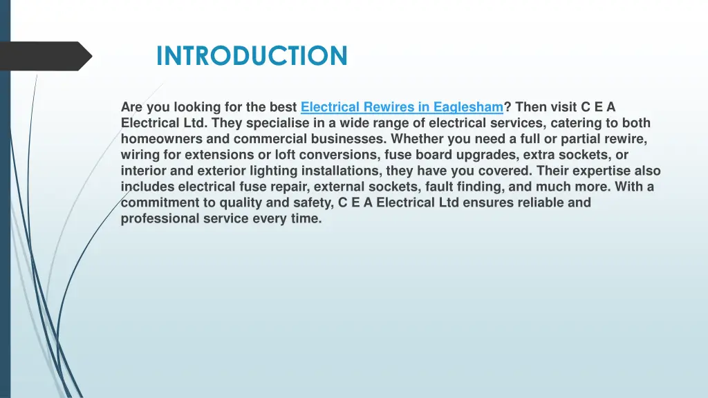 introduction