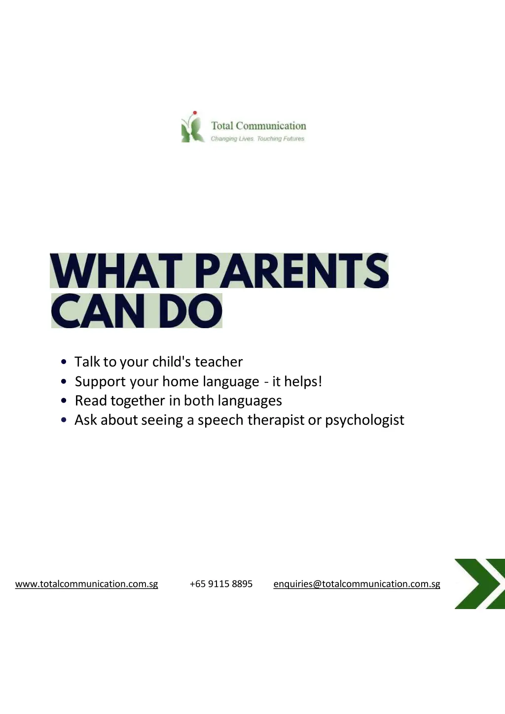 talk to your child s teacher support your home