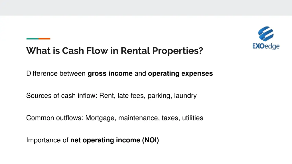 what is cash flow in rental properties