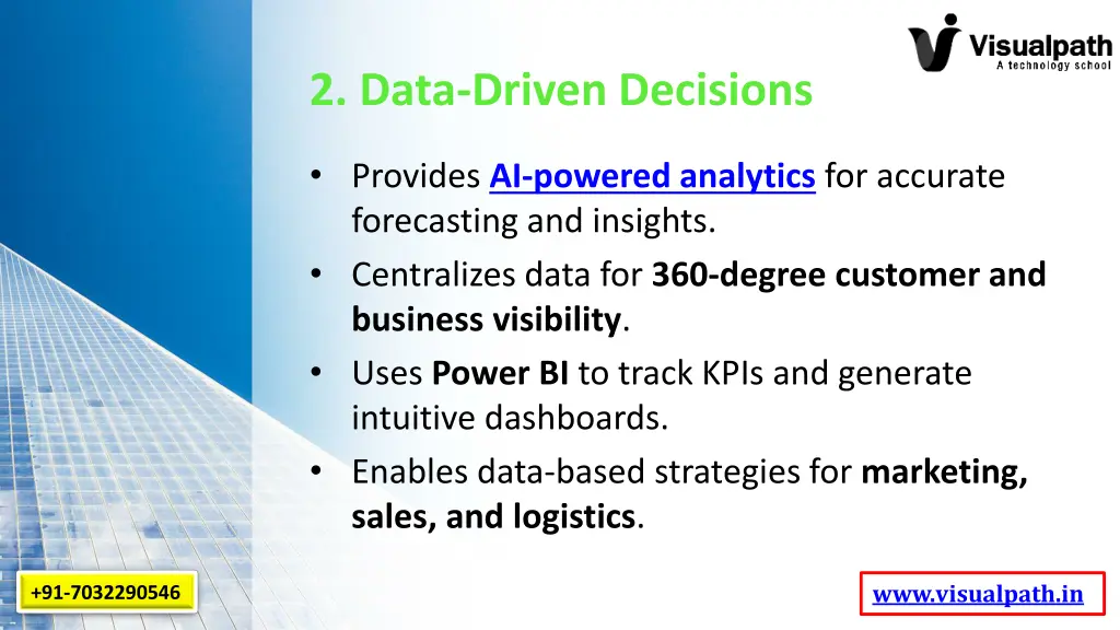 2 data driven decisions