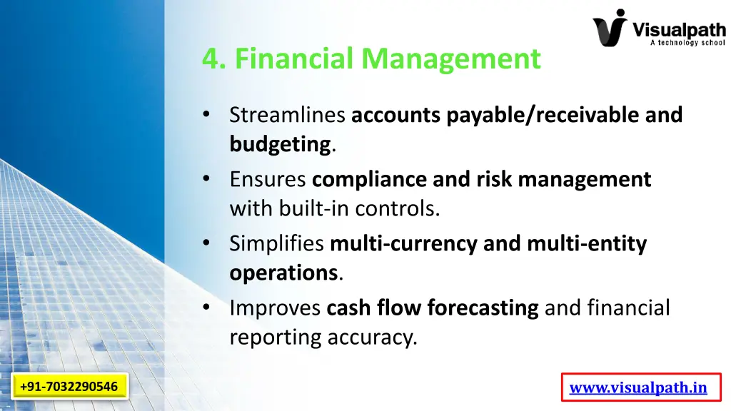 4 financial management