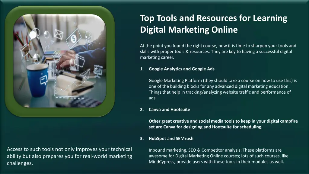 top tools and resources for learning digital