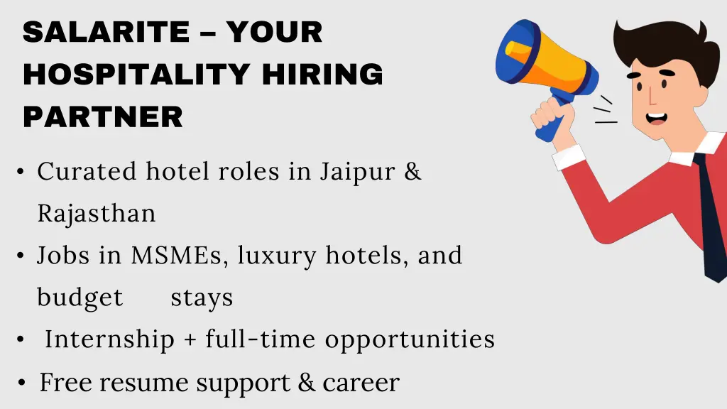 salarite your hospitality hiring partner