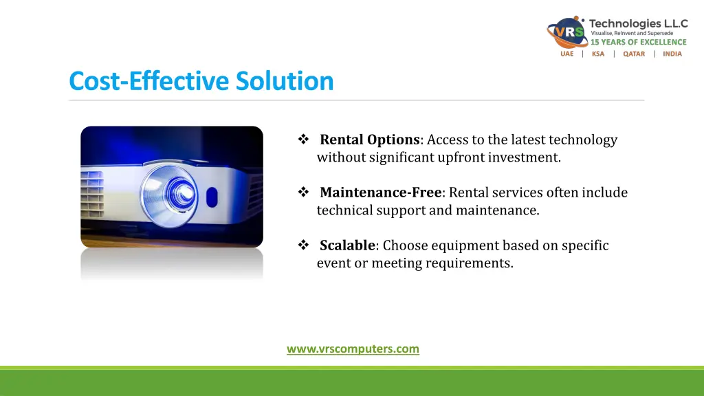 cost effective solution