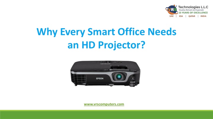 why every smart office needs an hd projector