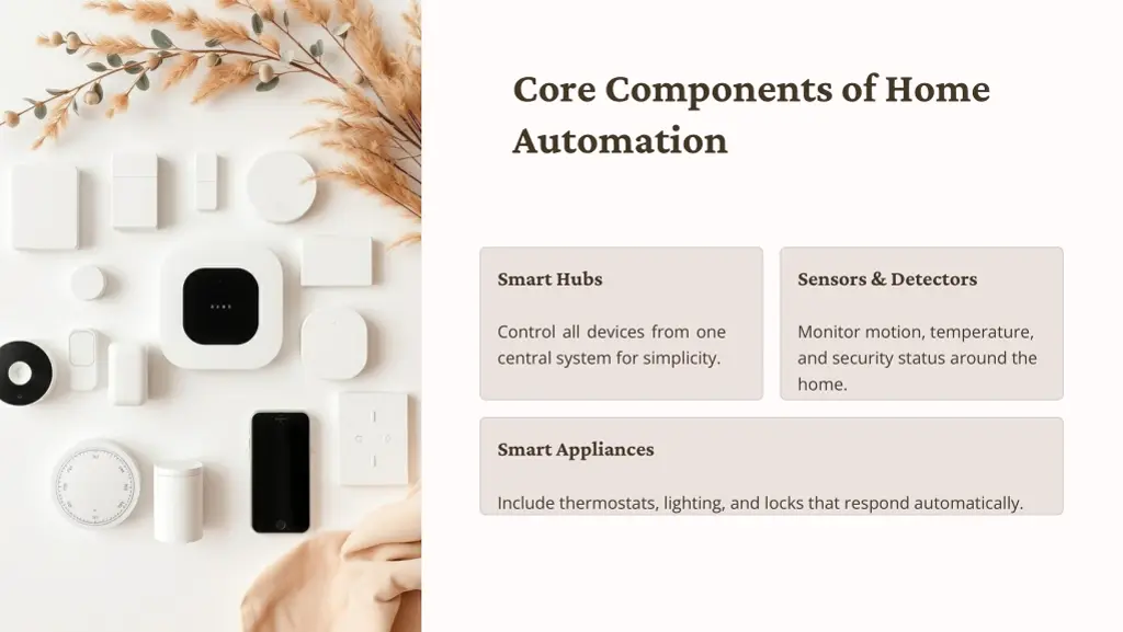 core components of home automation
