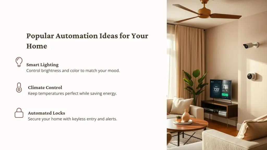 popular automation ideas for your home