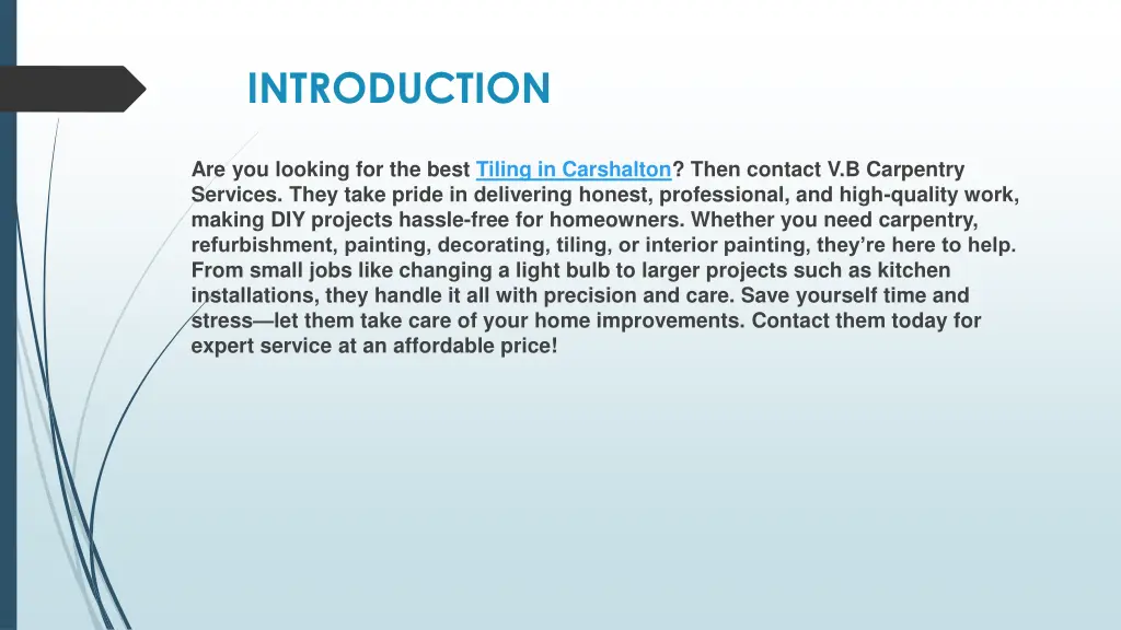 introduction
