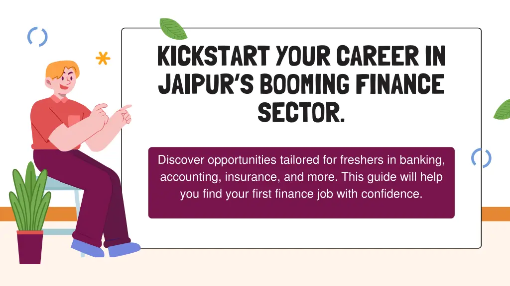 kickstart your career in jaipur s booming finance