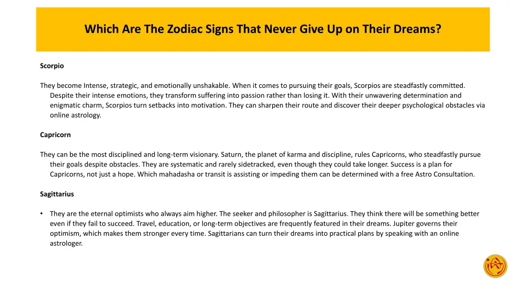 which are the zodiac signs that never give 2
