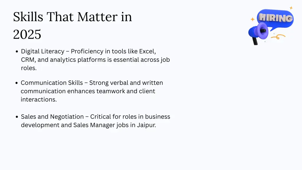 skills that matter in 2025