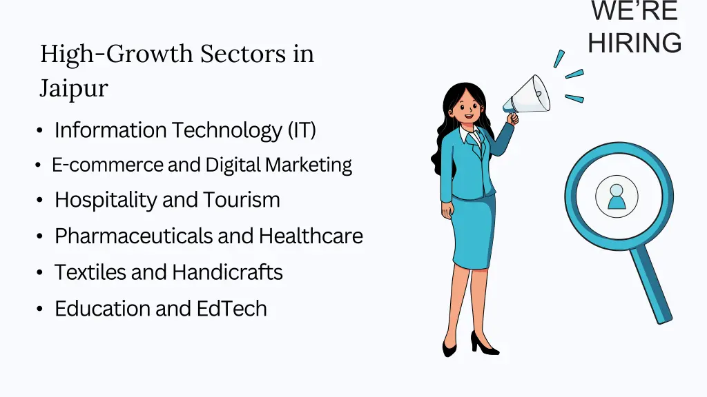high growth sectors in jaipur