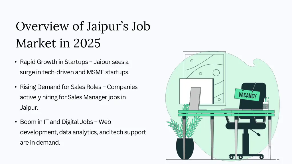 overview of jaipur s job market in 2025