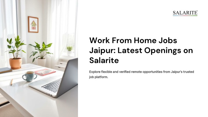 work from home jobs jaipur latest openings
