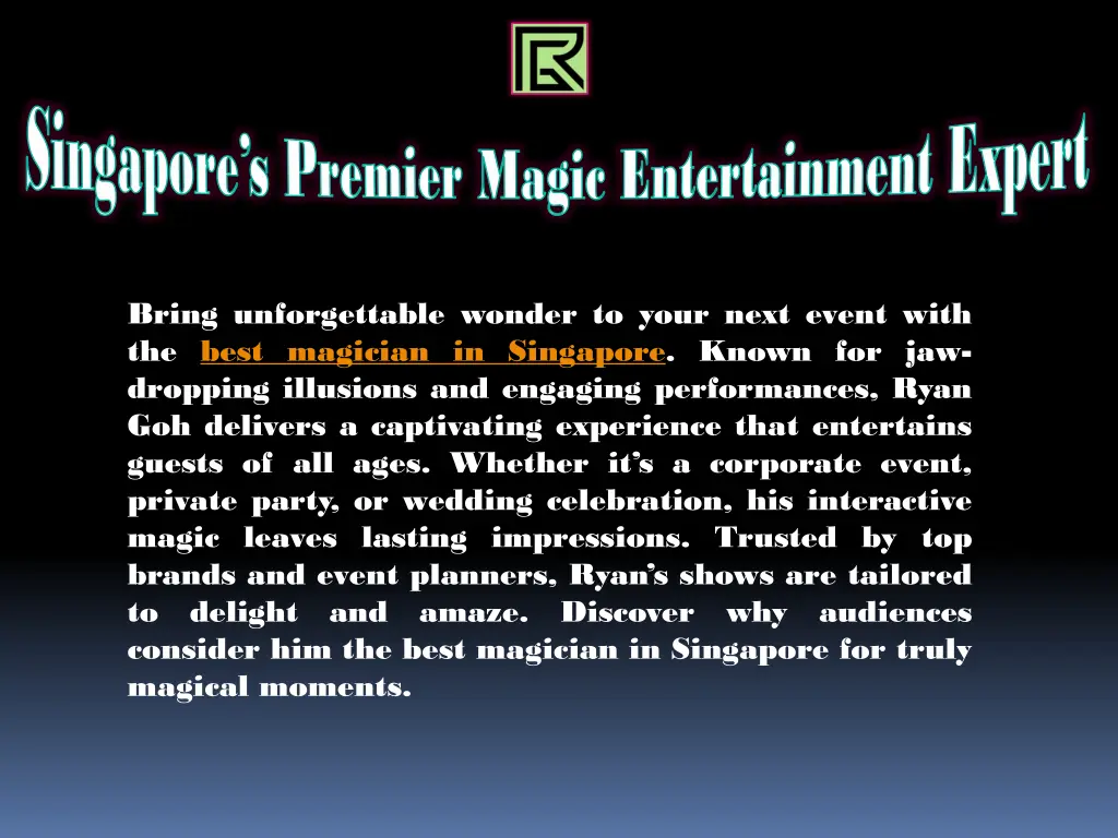 singapore s premier magic entertainment expert 3