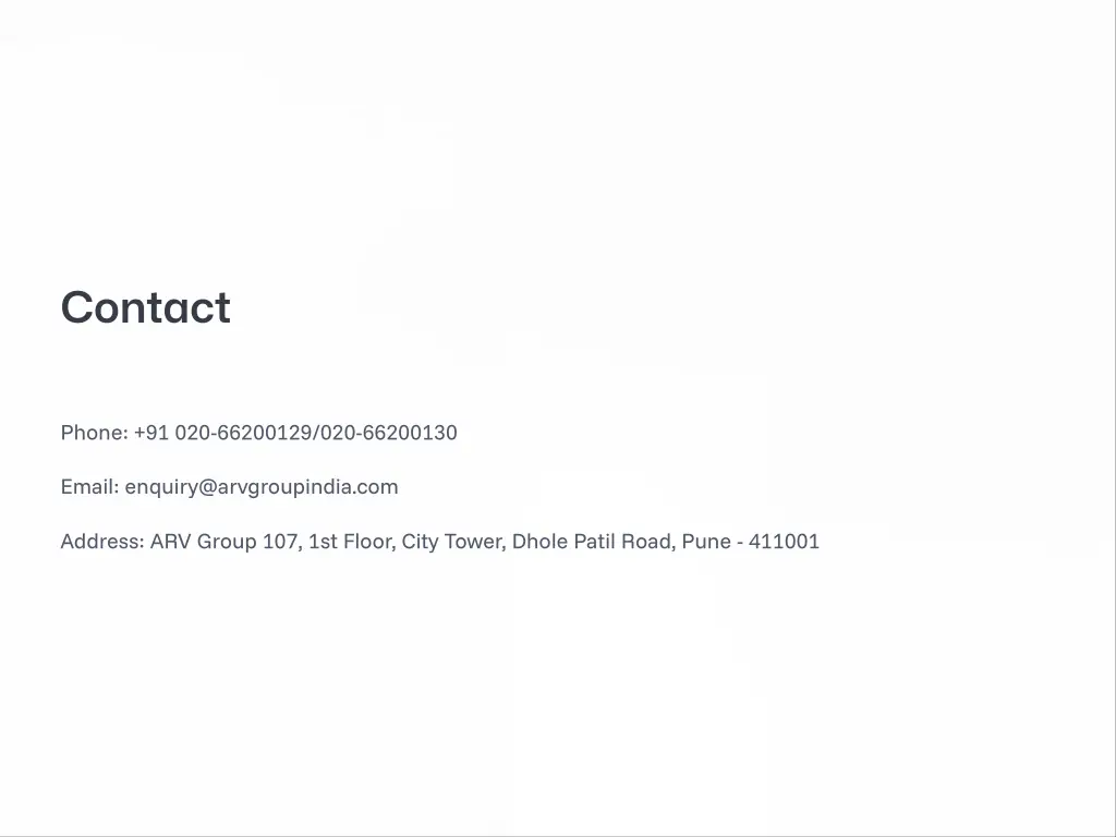 contact