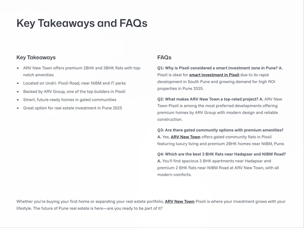 key takeaways and faqs