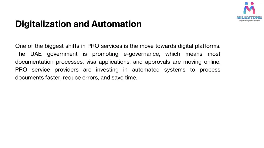 digitalization and automation