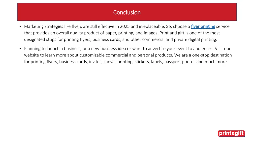 conclusion conclusion