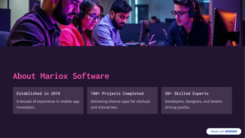 about mariox software