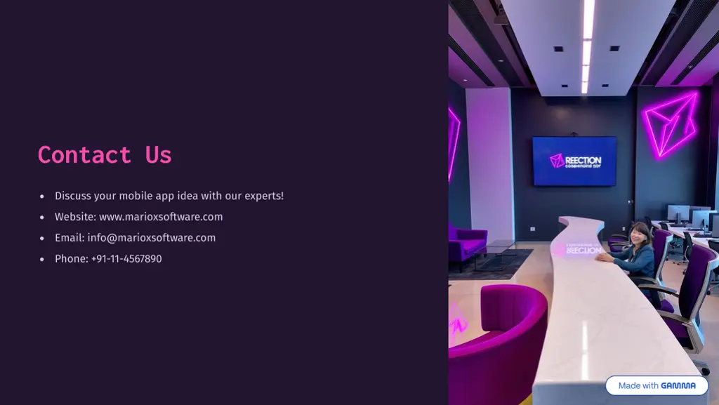 contact us