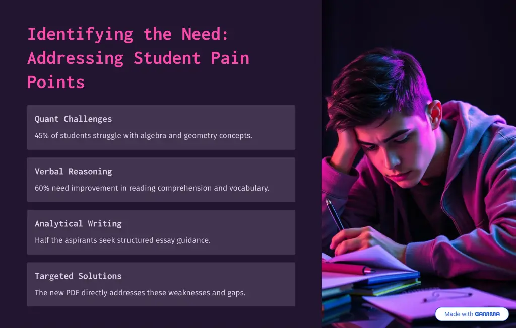 identifying the need addressing student pain
