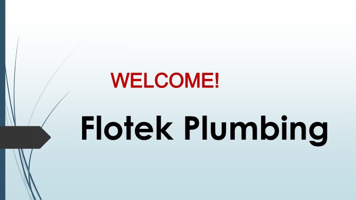 welcome welcome flotek plumbing