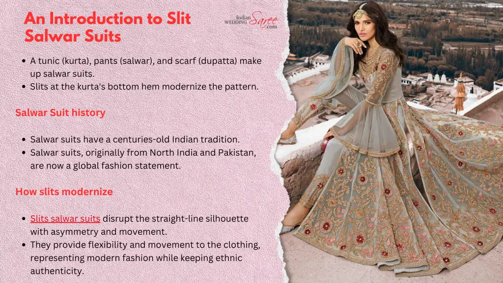 an introduction to slit salwar suits