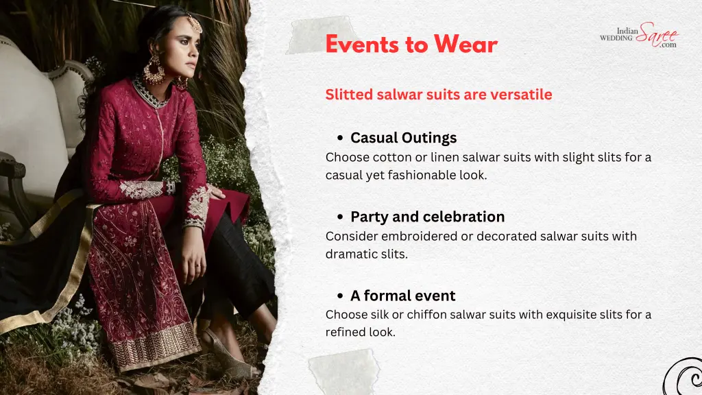 events to wear