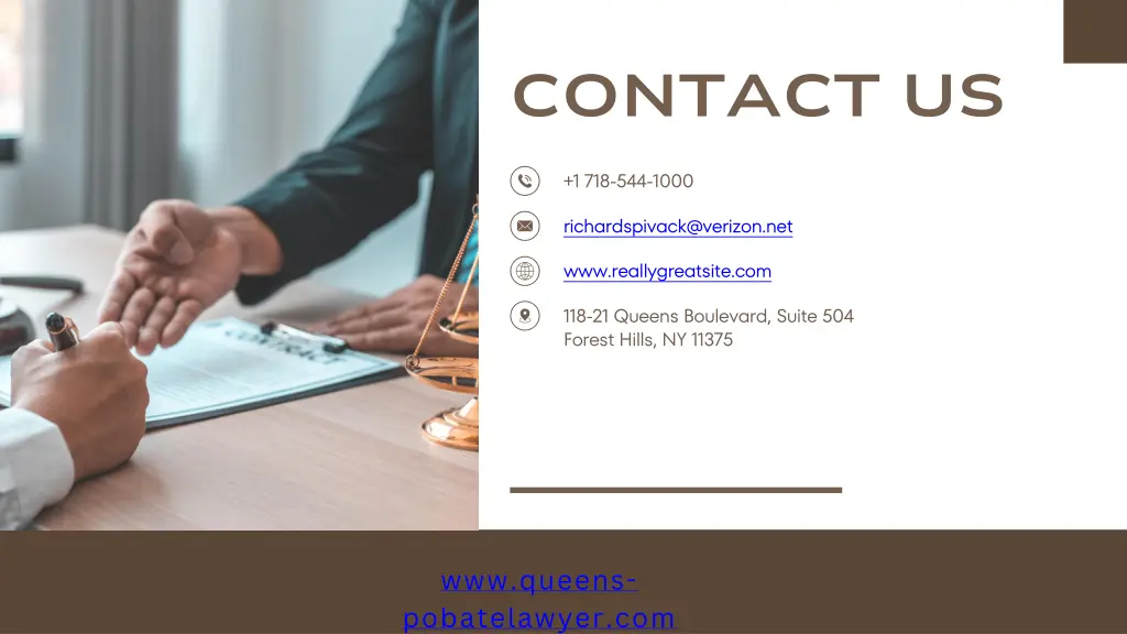 contact us