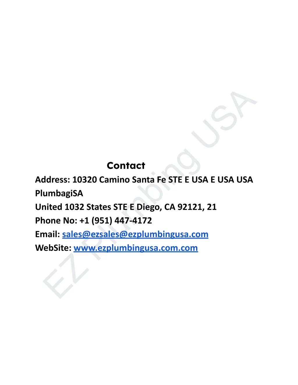 contact address 10320 camino santa