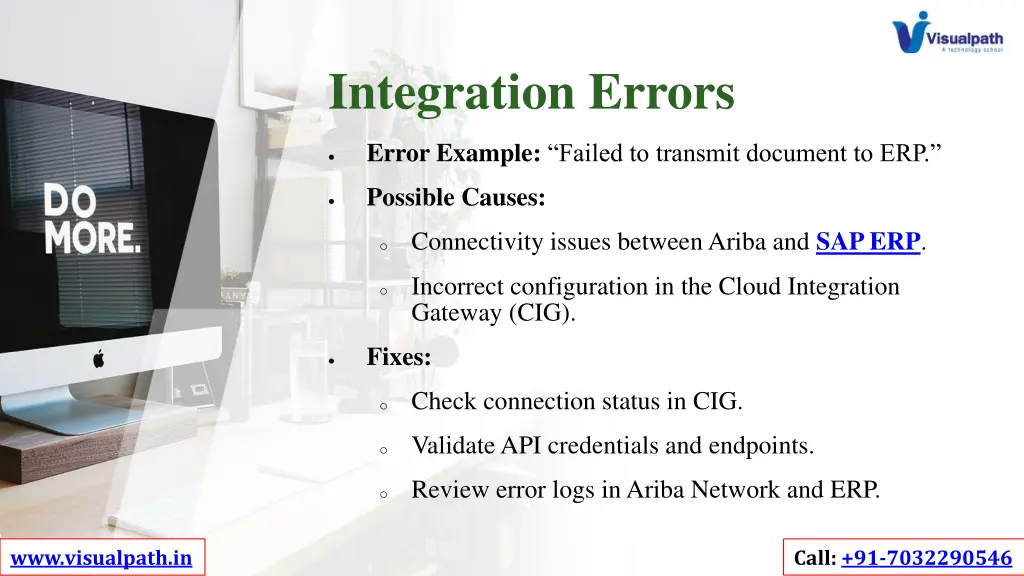 integration errors